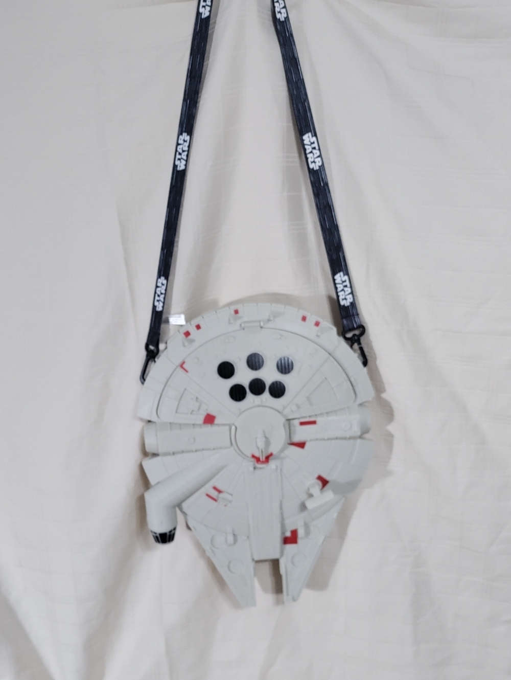 Disney Parks Star Wars Millennium Falcon Popcorn Bucket + Strap (New Batteries)